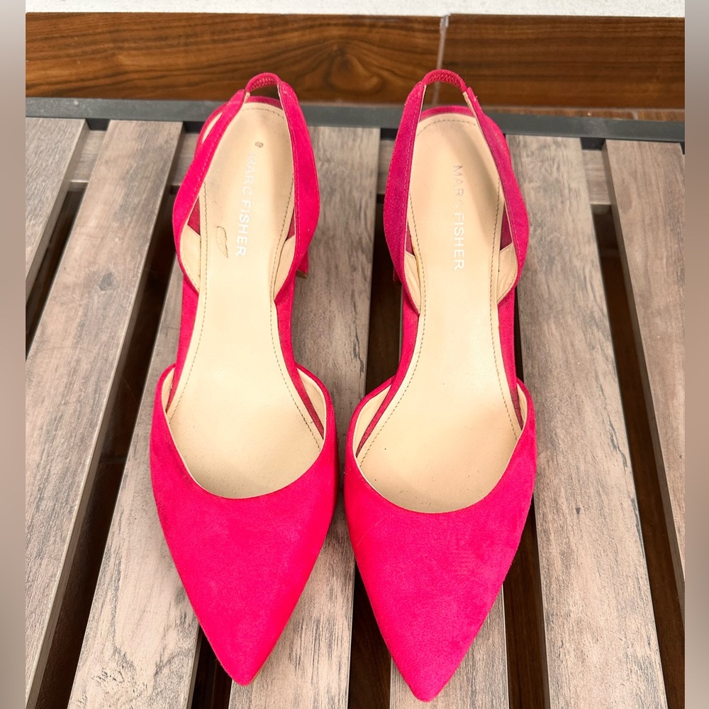 Marc Fisher Fuchsia Heels